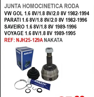 Junta Homocinetica Roda ReF=NJH25-129A NAkata