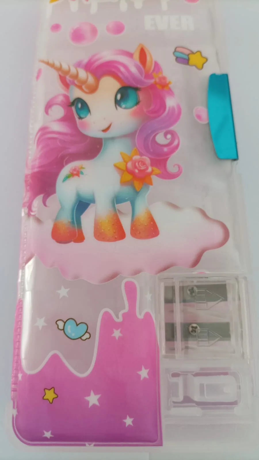 Estojo Escolar Feminino Unicornio da BaBy